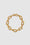 ANINE BING Oval Link Bracelet - Gold - Front View