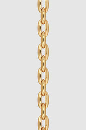 ANINE BING Oval Link Bracelet - Gold - Detail View