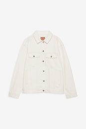 ANINE BING Rory Jacket - Ecru White - Front View