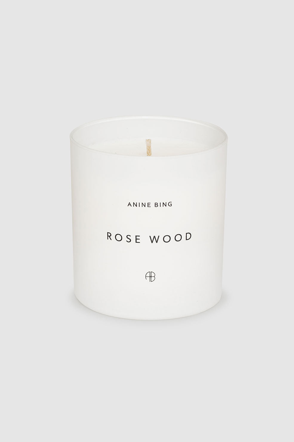 ANINE BING Rose Wood Candle - Front View
