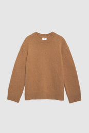 ANINE BING Rosie Sweater - Camel - Front View