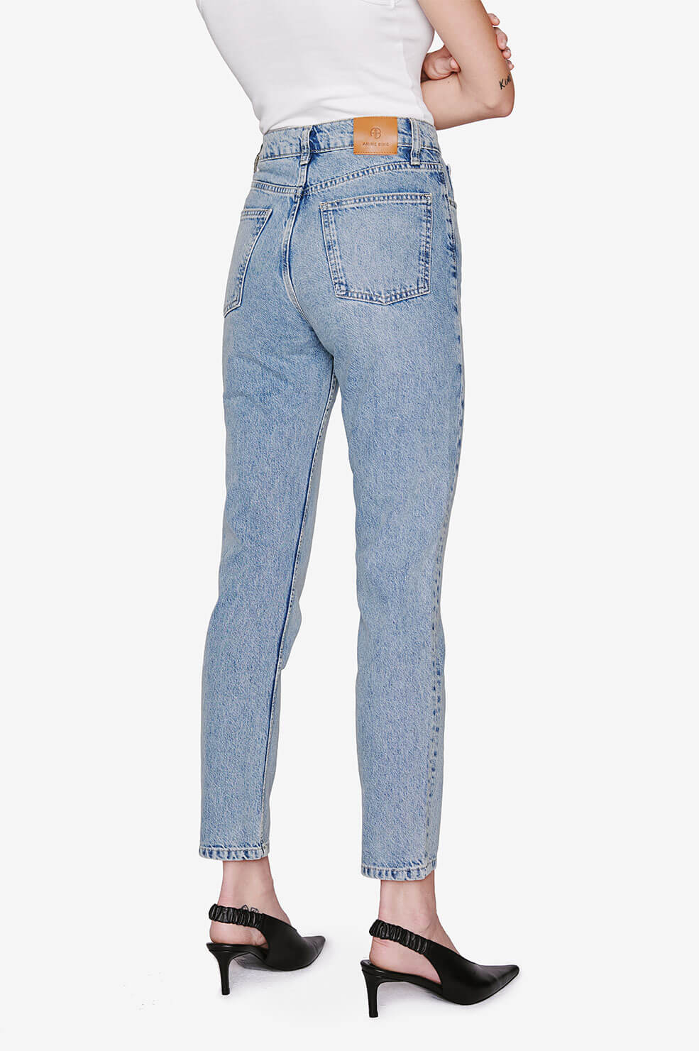 ANINE BING Sonya Jean - Washed Blue