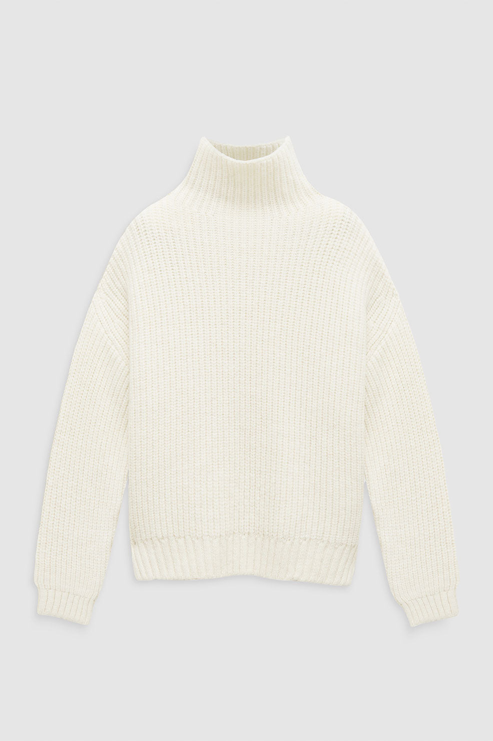 ANINE BING Sydney Sweater - Cream - Front View