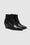 ANINE BING Tania Boots - Black Embossed - Side Pair View