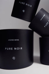 ANINE BING Large Pure Noir Candle - Campaign View