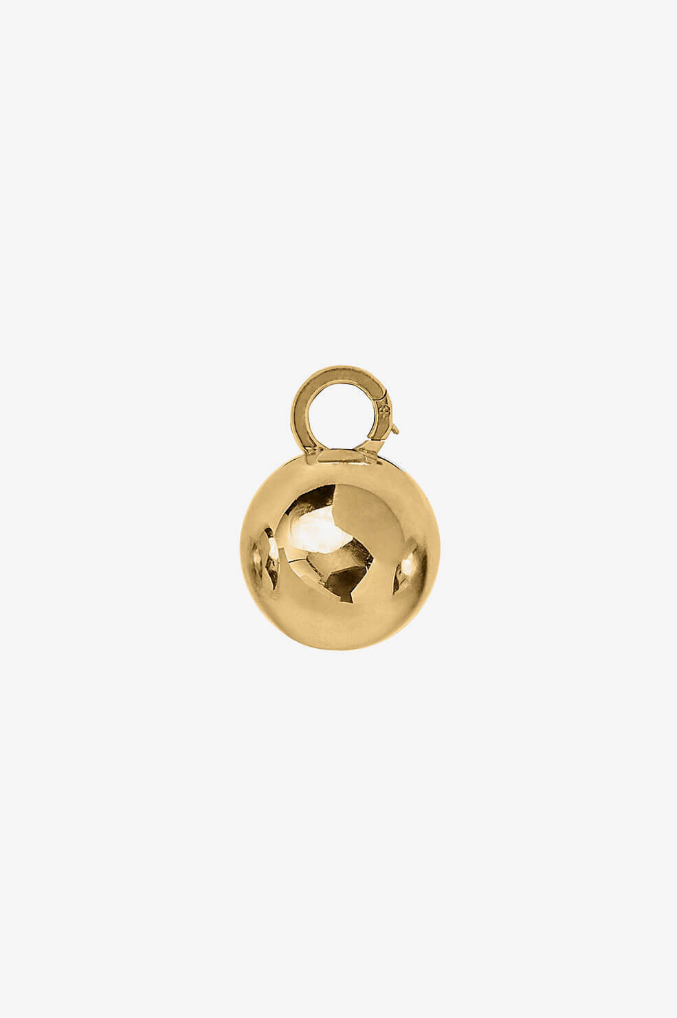 ANINE BING Ball Charm - Gold - Front View