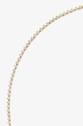 ANINE BING DIAMOND TENNIS NECKLACE - Detail View