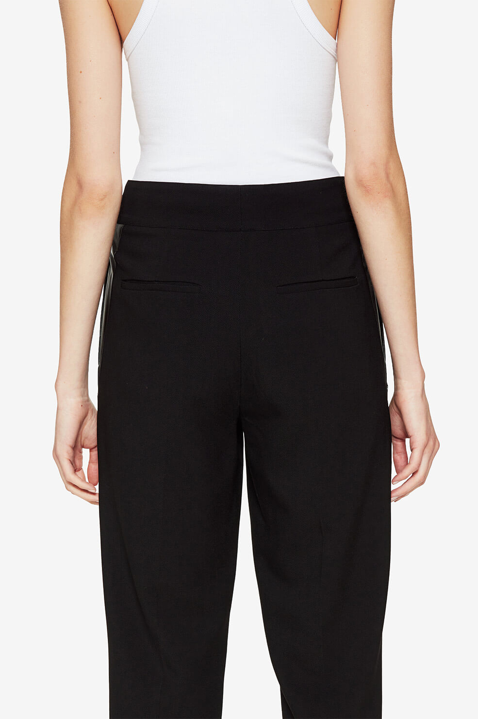 ANINE BING Eleanor Trouser - Black