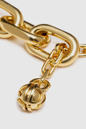 ANINE BING Gradual Chain Necklace - Gold - Detail View
