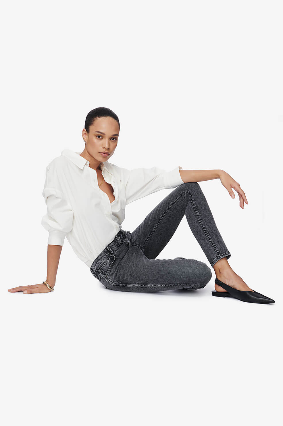 ANINE BING Jagger Jean - Ash Grey