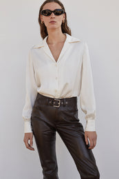 Mylah Shirt - Pearl