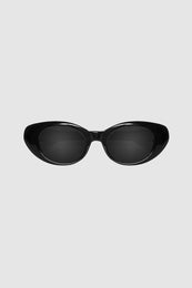 ANINE BING Ojai Sunglasses - Black - Front View