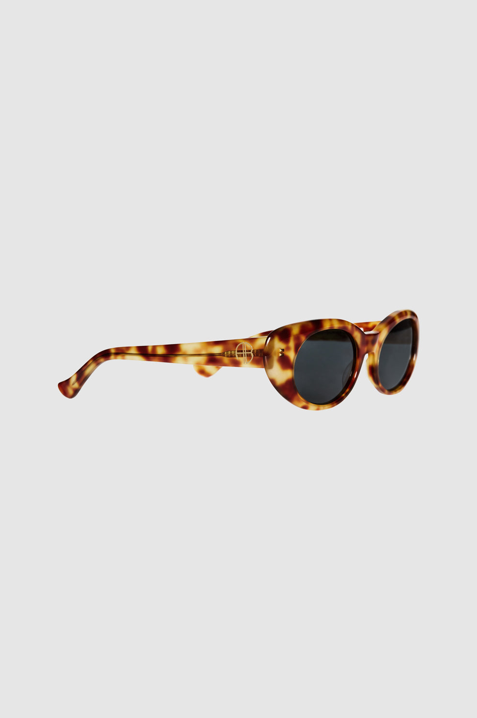 ANINE BING Ojai Sunglasses - Light Tortoise - Side View