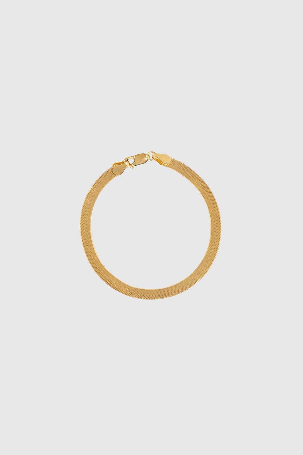 ANINE BING Ribbon Coil Bracelet - Gold
