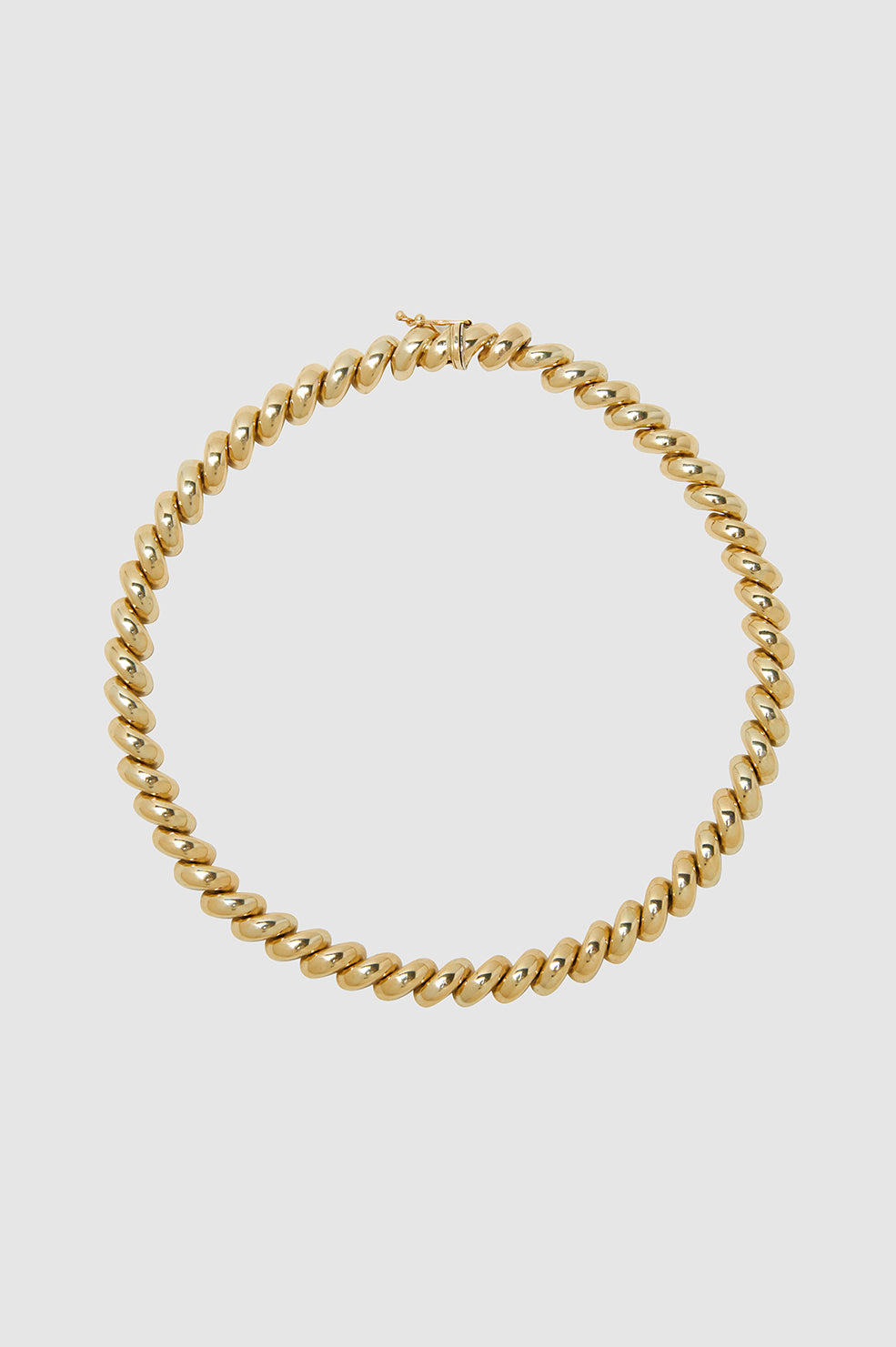 Spiral Necklace - 14k Gold