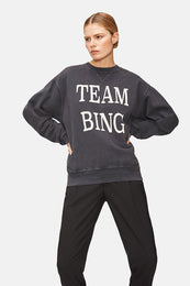 ANINE BING Team Bing Pullover - On Model Front