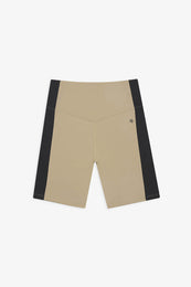 ANINE BING Blake Biker Short - Tan And Black